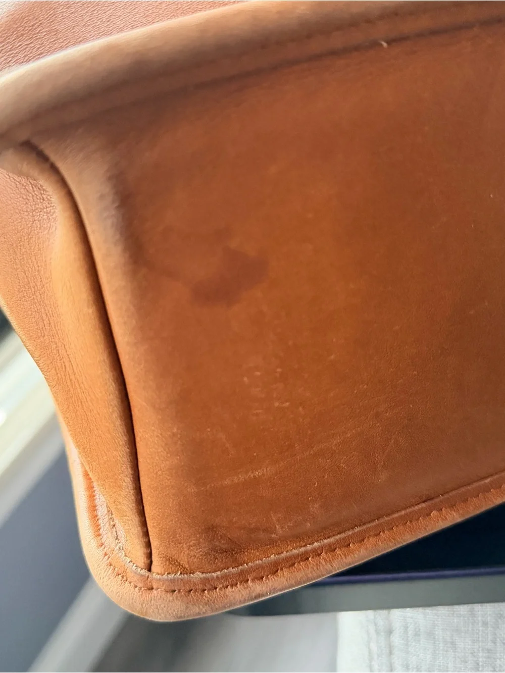 Vintage Coach Beekman 5266 Briefcase British Tan Glove Tanned Leather USA 1996